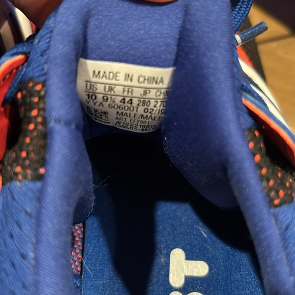 Ex. Condition! ADIDAS ULTRABOOST 2.0 Asterisk ROYAL SOLAR RED #EF2901 Size 10 - Picture 6 of 10